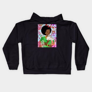 Roses in June Kids Hoodie